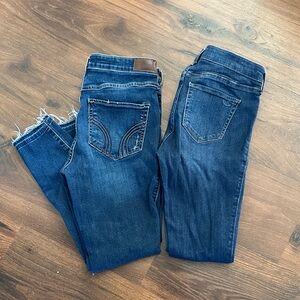 Hollister Dark Blue Skinny Jeans